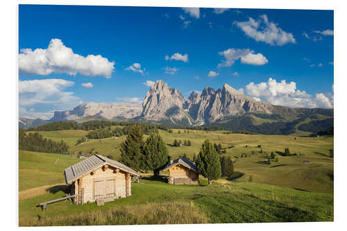 Tableau en PVC Alpe di Siusi