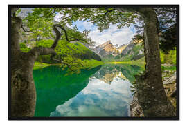 Gerahmter Kunstdruck Seealpsee