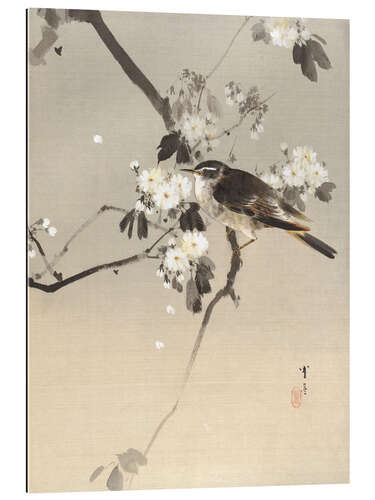 Gallery print Bird on a Flowering Branch