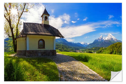 Wall sticker Lockstein chapel at Watzmann