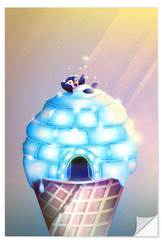 Wandsticker Iglu Geschmack