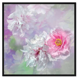 Gerahmter Kunstdruck Peony Love
