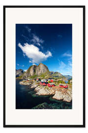 Gerahmter Kunstdruck Hamnoya