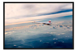 Gerahmter Kunstdruck Concorde Horizons