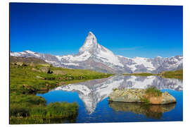 Aluminium print Matterhorn