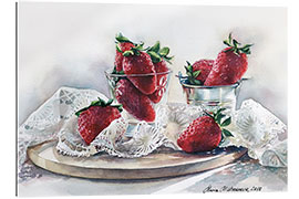 Galleritryck Strawberries and lace