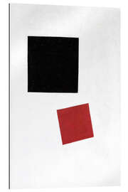 Gallery print Black Square and Red Square