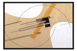 Gerahmter Kunstdruck Proun 