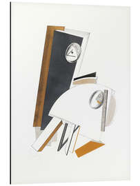 Magnettafel Ängstliche Litho