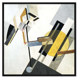 Gerahmter Kunstdruck Proun 19D