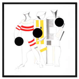 Gerahmter Kunstdruck Sportler