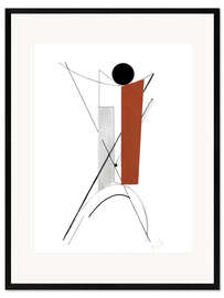 Gerahmter Kunstdruck Proun