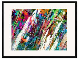 Ingelijste kunstdruk Seasons Converge