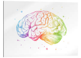 Gallery print Rainbow brain