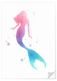 Naklejka na ścianę Mermaid II