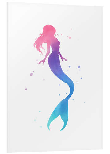 Foam board print Mermaid III