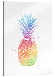 Gallery print Rainbow Pineapple