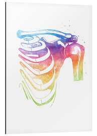 Magnettafel Regenbogen-Schulter