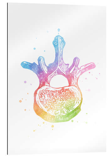 Gallery print Rainbow swirl