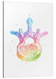 Magnettafel Regenbogen-Wirbel