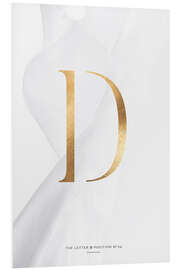 Cuadro de PVC GOLD LETTER COLLECTION D