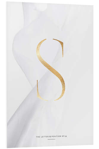 Cuadro de PVC GOLD LETTER COLLECTION S