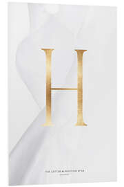 Cuadro de PVC GOLD LETTER COLLECTION H