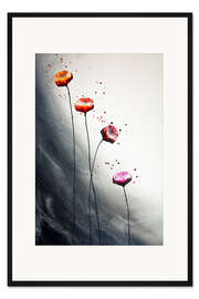 Gerahmter Kunstdruck Familie