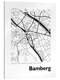 Galleriprint City map of Bamberg