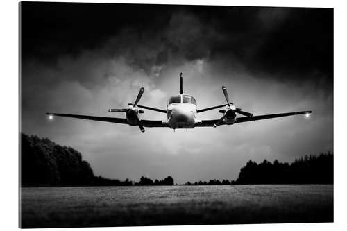 Gallery print Small airplane landing