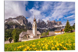 Gallery print Spring in the Dolomites