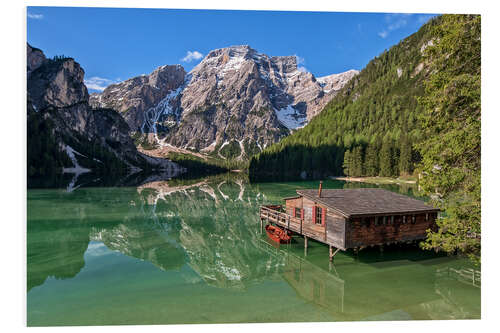 PVC-taulu Braies Lake South Tyrol V