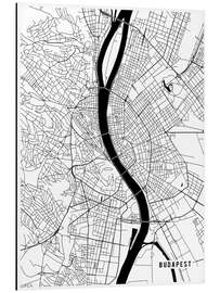 Magnettafel budapest ungarn weiß msm