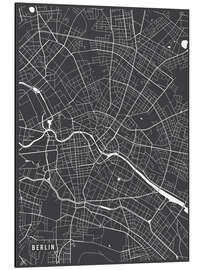 Magnettafel Berlin, Deutschland Karte I