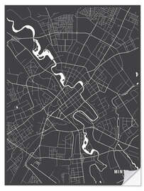 Sisustustarra Minsk Belarus Map