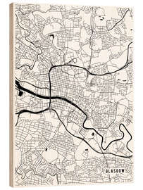 Puutaulu Glasgow Scotland Map