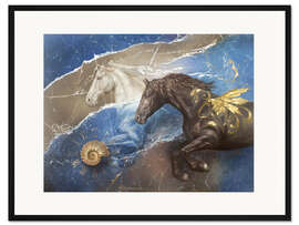 Gerahmter Kunstdruck Zeitreisende