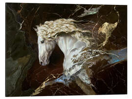 Magnettafel Pferd und Marmor