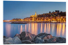 Acrylglas print Menton on the Côte d&#039;Azur, France