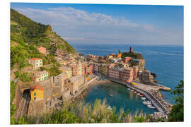 Stampa su PVC Evening sun in Vernazza, Cinque Terre