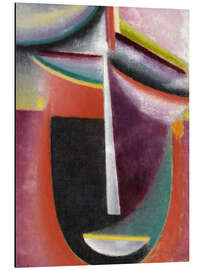 Magnettafel Abstrakter Kopf, Mysterium