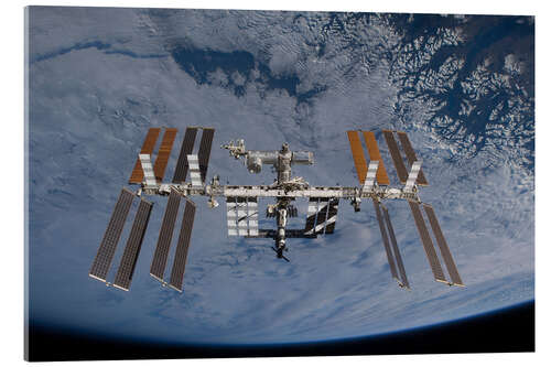 Acrylic print International Space Station