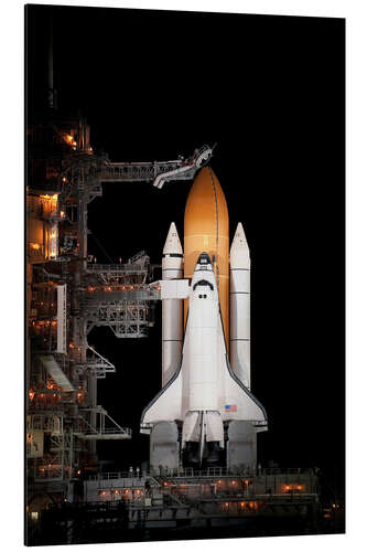 Aluminiumsbilde Space shuttle Atlantis