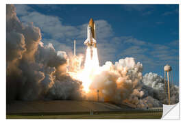 Wall sticker Space shuttle Atlantis lifts off