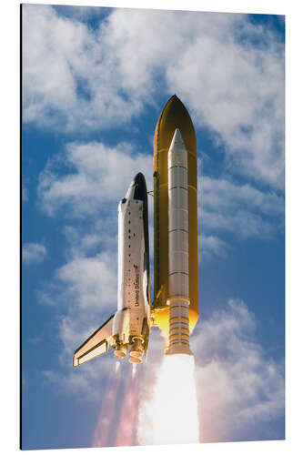 Aluminiumsbilde Space Shuttle Atlantis