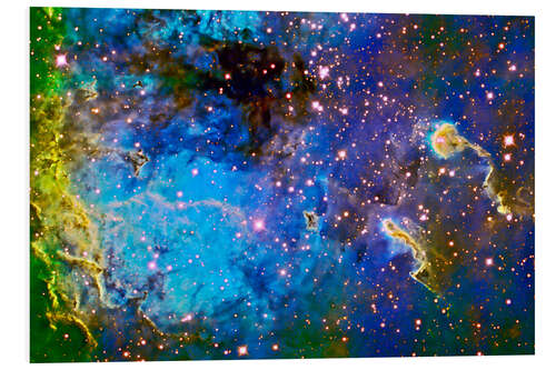 Foam board print The Tadpole Nebula