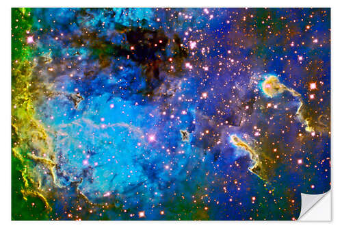 Selvklebende plakat The Tadpole Nebula