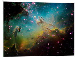 Foam board print The Eagle Nebula