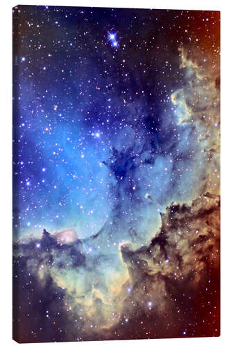 Canvas print NGC 7380 Emission Nebula in Cepheus