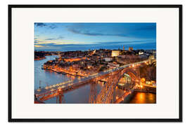 Gerahmter Kunstdruck Porto, Portugal